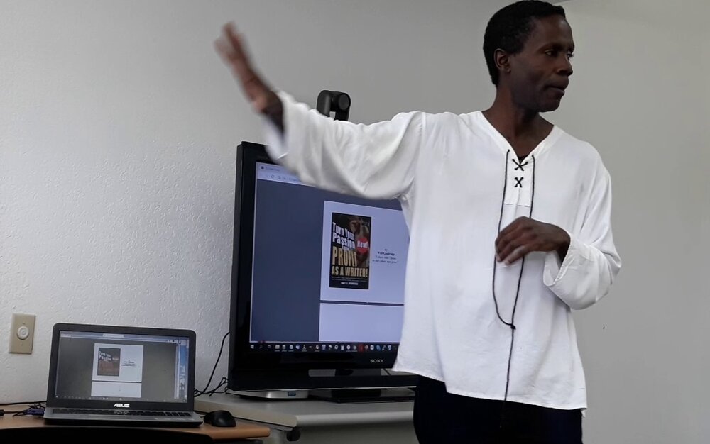 The most recent workshop was held on Saipan on Saturday, January 25, 2020. Here, Walt explains the process of completing and publishing directly to Kindle